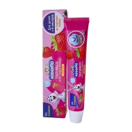 LION Зубная паста детская гелевая Клубника Kodomo Gel Baby Toothpaste, 40 г