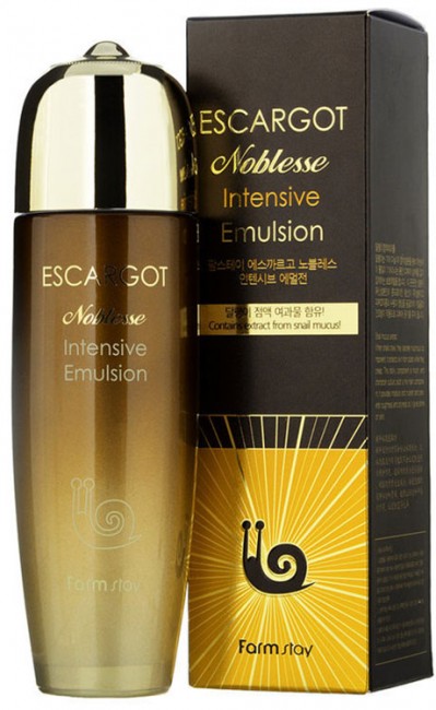 FarmStay Escargot Noblesse Inensive Emulsion Эмульсия интенсивно восстанавливающая против морщин с экстрактом королевской улитки, 150 мл FarmStay Escargot Noblesse Inensive Emulsion Эмульсия интенсивно восстанавливающая против морщин с экстрактом королевской улитки, 150 мл