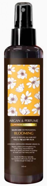 Pedison Institute Botte Argan & Perfume Silk Hair Mist Blooming Парфюмированный спрей для волос с Аргановым маслом, 140 мл Pedison Institute Botte Argan & Perfume Silk Hair Mist Blooming Парфюмированный спрей для волос с Аргановым маслом, 140 мл