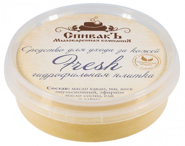 СпивакЪ Гидрофильная плитка Fresh, 75 г СпивакЪ Гидрофильная плитка Fresh, 75 г