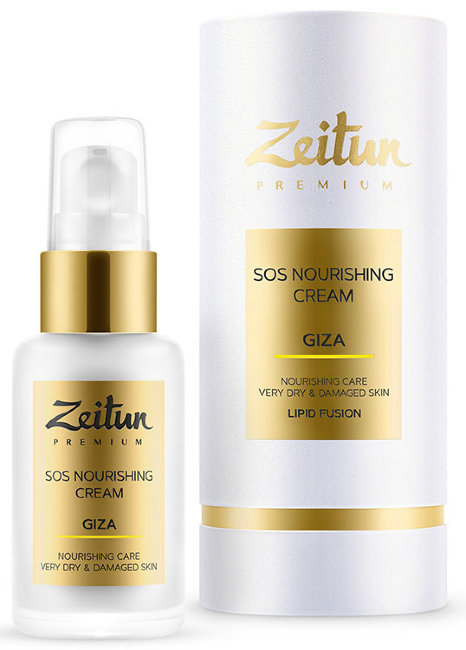 Zeitun Восстанавливающий SOS-крем Zeitun GIZA для очень сухой кожи, 50 мл