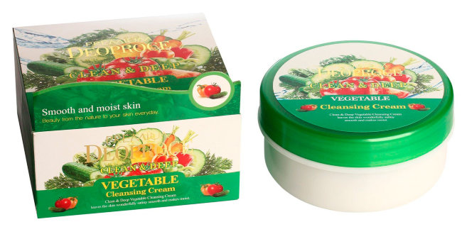 Deoproce Premium Clean & Deep Vegetable Cleansing Cream Крем очищающий с экстрактами овощей, 300 г Deoproce Premium Clean & Deep Vegetable Cleansing Cream Крем очищающий с экстрактами овощей, 300 г