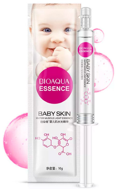 Bioaqua Baby Skin Essence Сыворотка для лица с Гиалуроновой кислотой, 10 г