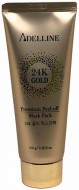 Adelline 24K Gold Mask Pack Золотая маска с содержанием коллоидного золота 24K, 100 мл Adelline 24K Gold Mask Pack Золотая маска с содержанием коллоидного золота 24K, 100 мл