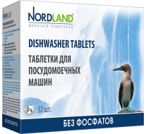 Nordland Таблетки для посудомоечных машин, 32 шт