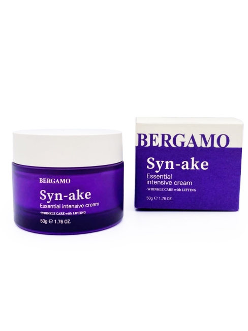 Bergamo Крем для лица с пептидом змеи интенсивный Syn-Ake Essential Intensive, 50 мл