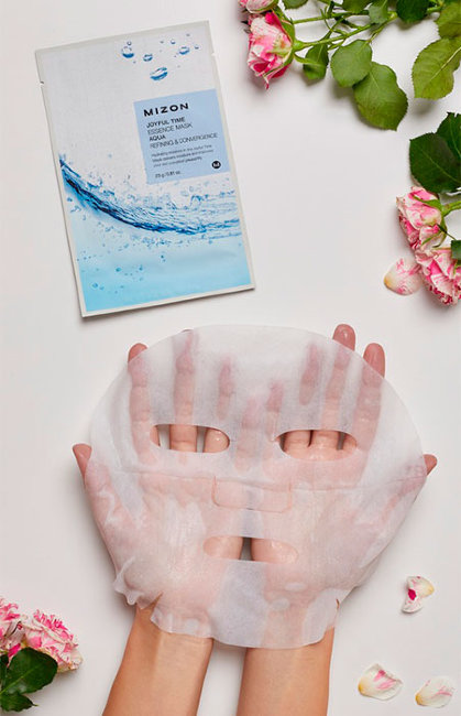 MIZON Joyful Time Essence Mask Aqua Тканевая маска для лица с морской водой, 23 г MIZON Joyful Time Essence Mask Aqua Тканевая маска для лица с морской водой, 23 г