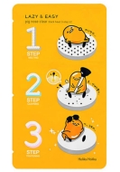 Holika Holika Gudetama Lazy&Easy Pig Nose Clear Black Head 3 step Kit 10 pcs Очищающие патчи для носа, 10 шт Holika Holika Gudetama Lazy&Easy Pig Nose Clear Black Head 3 step Kit 10 pcs Очищающие патчи для носа, 10 шт