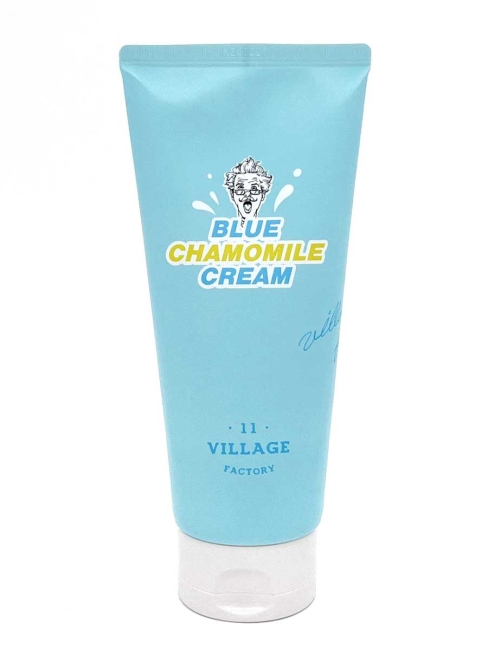Village 11 Factory Крем-гель для лица успокаивающий с экстрактом голубой ромашки Blue Chamomile Cream, 200 мл Village 11 Factory Крем-гель для лица успокаивающий с экстрактом голубой ромашки Blue Chamomile Cream, 200 мл