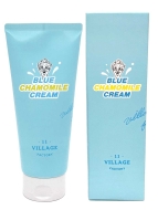 Village 11 Factory Крем-гель для лица успокаивающий с экстрактом голубой ромашки Blue Chamomile Cream, 200 мл