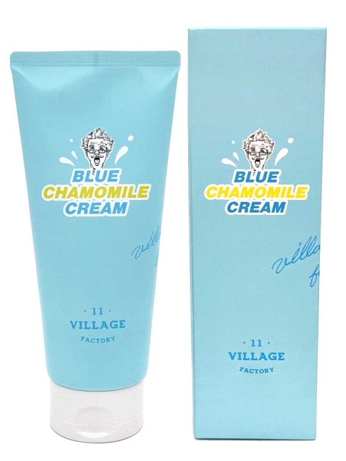 Village 11 Factory Крем-гель для лица успокаивающий с экстрактом голубой ромашки Blue Chamomile Cream, 200 мл