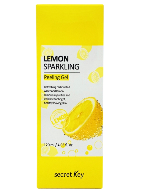 Secret Key Пилинг скатка для лица с экстрактом лимона Lemon Sparkling Peeling Gel, 120 мл Secret Key Пилинг скатка для лица с экстрактом лимона Lemon Sparkling Peeling Gel, 120 мл