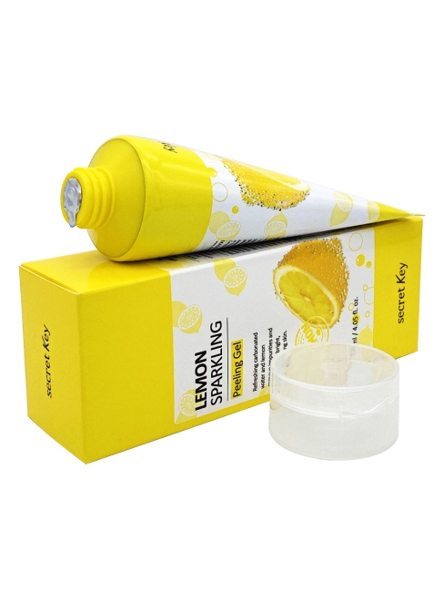 Secret Key Пилинг скатка для лица с экстрактом лимона Lemon Sparkling Peeling Gel, 120 мл Secret Key Пилинг скатка для лица с экстрактом лимона Lemon Sparkling Peeling Gel, 120 мл