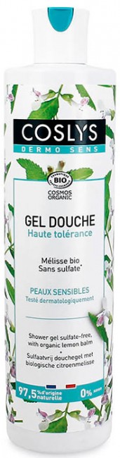 Coslys Гель для душа гипоаллергенный с органической мелиссой, 380 мл