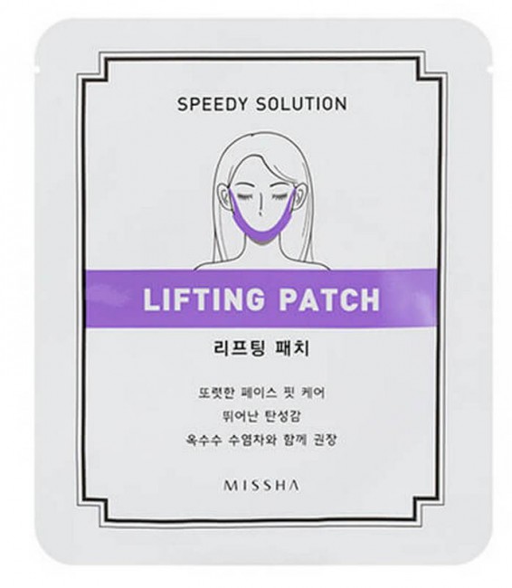 MISSHA Speedy Solution Lifting Patch Моделирующий патч для контура лица, 8 г MISSHA Speedy Solution Lifting Patch Моделирующий патч для контура лица, 8 г