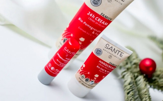 Sante 24h Cream Bio-Pomegranate & Fig Крем для лица 24 часа С био-гранатом и инжиром, 75 мл Sante 24h Cream Bio-Pomegranate & Fig Крем для лица 24 часа С био-гранатом и инжиром, 75 мл