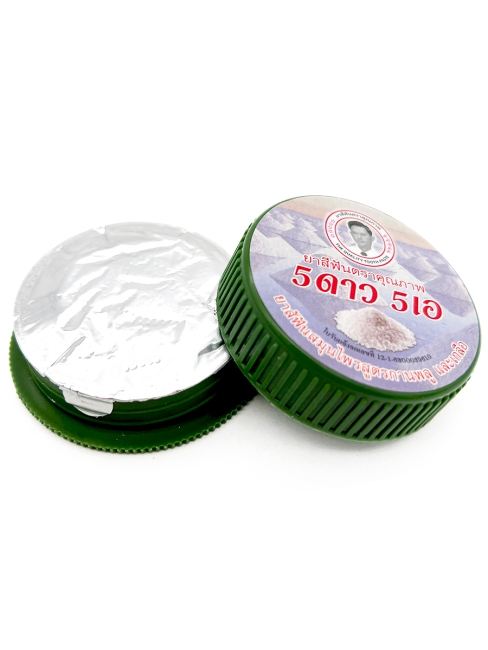 5 Star Cosmetic травяная отбеливающая зубная паста с гвоздикой и солью Herbal Glove & Salt Toothpaste, 25 г