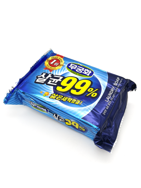 Mukunghwa Стерилизующее хозяйственное мыло с повышенными отстирывающими свойствами Laundry Soap, 230 г