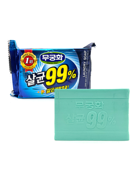 Mukunghwa Стерилизующее хозяйственное мыло с повышенными отстирывающими свойствами Laundry Soap, 230 г