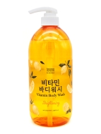 Tenzero Витаминизированный гель для душа с осветляющим эффектом Brightening Vitamin Body Wash, 1000 мл