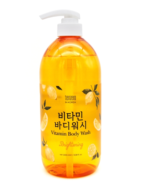 Tenzero Витаминизированный гель для душа с осветляющим эффектом Brightening Vitamin Body Wash, 1000 мл Tenzero Витаминизированный гель для душа с осветляющим эффектом Brightening Vitamin Body Wash, 1000 мл