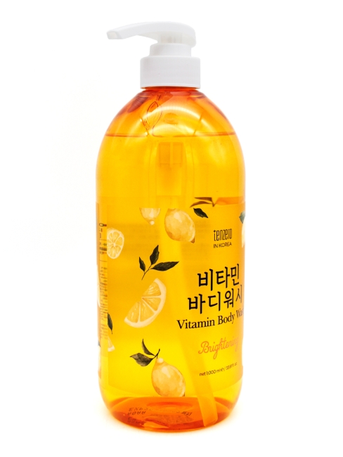 Tenzero Витаминизированный гель для душа с осветляющим эффектом Brightening Vitamin Body Wash, 1000 мл Tenzero Витаминизированный гель для душа с осветляющим эффектом Brightening Vitamin Body Wash, 1000 мл