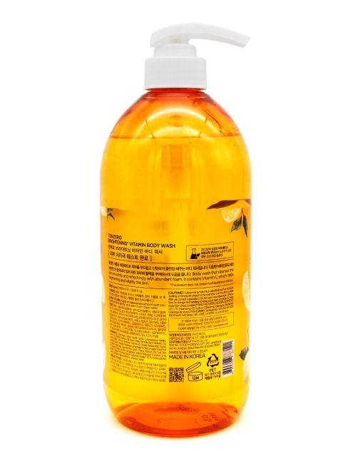 Tenzero Витаминизированный гель для душа с осветляющим эффектом Brightening Vitamin Body Wash, 1000 мл Tenzero Витаминизированный гель для душа с осветляющим эффектом Brightening Vitamin Body Wash, 1000 мл