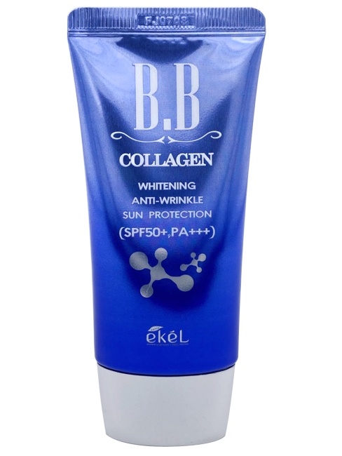 Ekel BB-крем с коллагеном B.B Cream Collagen Sun Protection SPF50+, PA+++, 50 мл