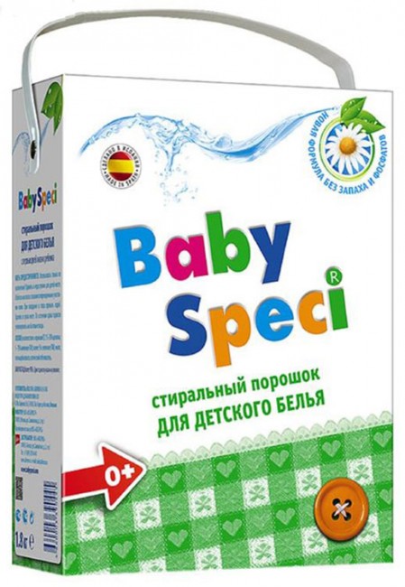 Baby Speci Стиральный порошок для детского белья, 1,8 кг Baby Speci Стиральный порошок для детского белья, 1,8 кг