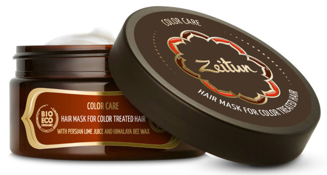 Zeitun Маска "Уход за окрашенными волосами" для всех типов окрашенных волос, 200 мл