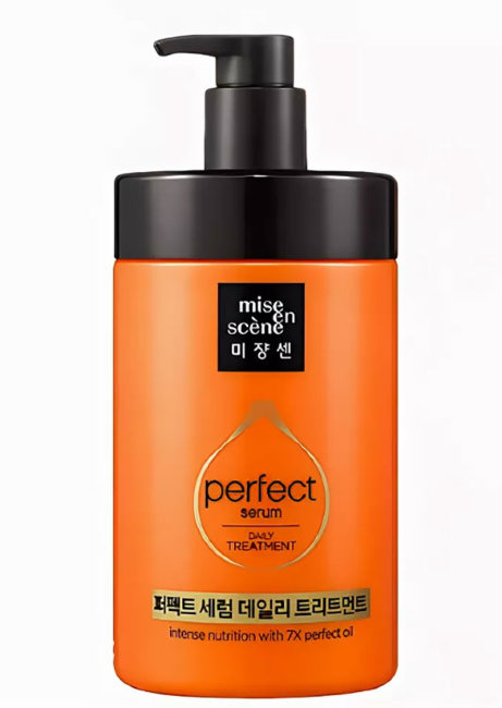 Mise en Scene Питательная маска с маслами для поврежденных волос Perfect Serum Dali Treatment Pack, 1000 мл