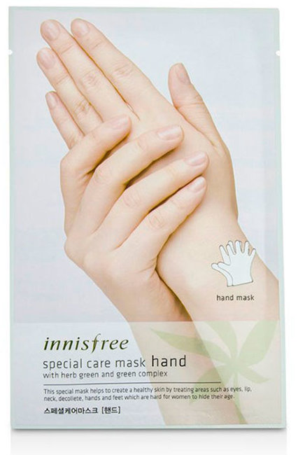 Innisfree Special Care Mask Hand Увлажняющая маска-перчатки для рук, 20 мл