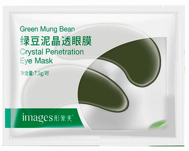 Images Crystal Green Mung Bean Eye Mask Патчи гелевые для век с экстрактом Зелёной Фасоли, 2 шт Images Crystal Green Mung Bean Eye Mask Патчи гелевые для век с экстрактом Зелёной Фасоли, 2 шт