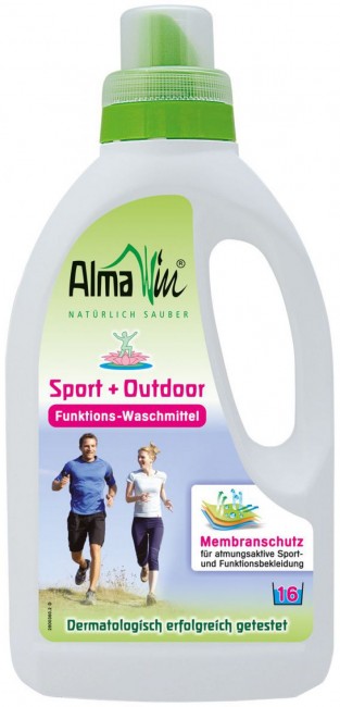 AlmaWin Жидкое средство для стирки спортивных и мембранных тканей, 750 мл.