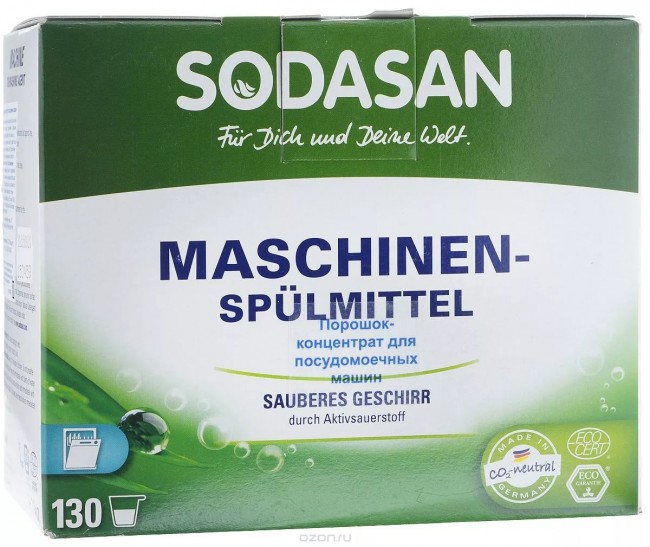 Sodasan Порошок для посудомоечных машин, 2 кг Sodasan Порошок для посудомоечных машин, 2 кг