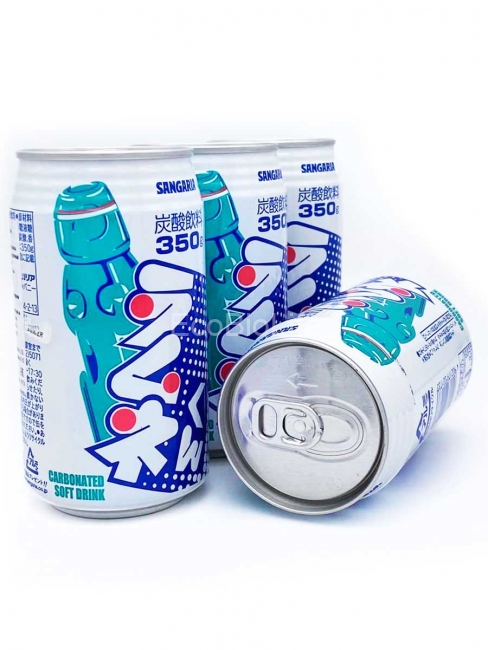 SANGARIA Напиток б/а газированный "RAMUNE KUN SODA", 4*350 мл SANGARIA Напиток б/а газированный "RAMUNE KUN SODA", 4*350 мл