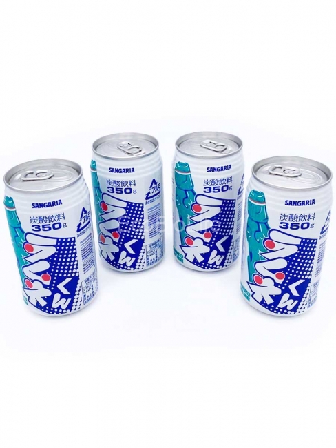 SANGARIA Напиток б/а газированный "RAMUNE KUN SODA", 4*350 мл SANGARIA Напиток б/а газированный "RAMUNE KUN SODA", 4*350 мл