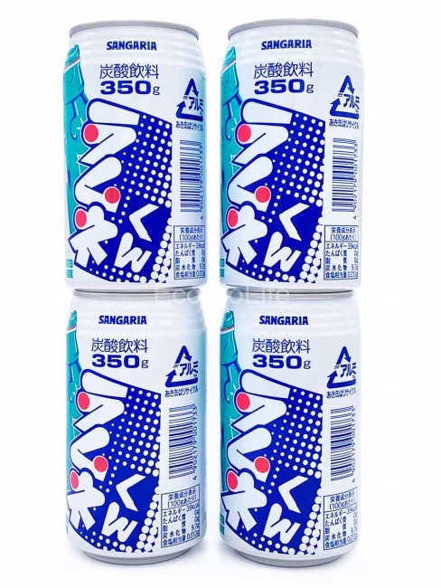 SANGARIA Напиток б/а газированный "RAMUNE KUN SODA", 4*350 мл SANGARIA Напиток б/а газированный "RAMUNE KUN SODA", 4*350 мл