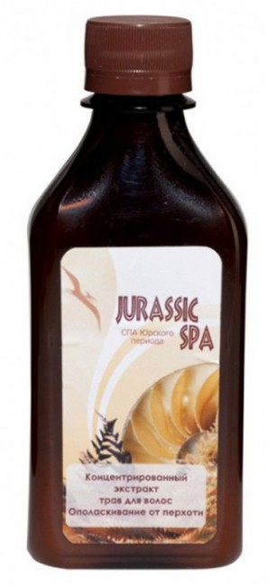 Jurassic Spa Концентрированный экстракт трав для волос от перхоти, 250 мл
