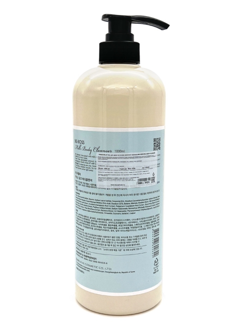 FoodaHolic Гель для душа на основе молочного протеина Big Boss Milk Body Cleanser, 1000 мл