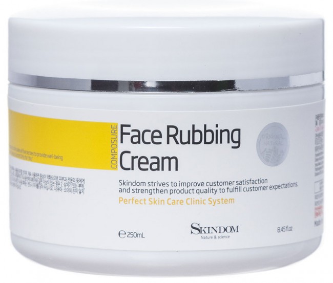 Skindom Face Rubbing Cream Массажный крем для лица, 250 мл