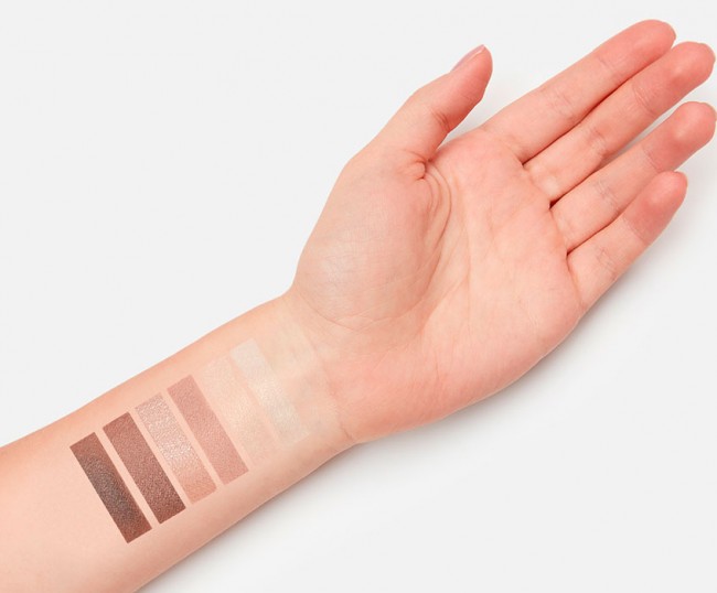 Sante Eyeshadow Palette Тени для век, Палетка нюдовых оттенков, 6 г