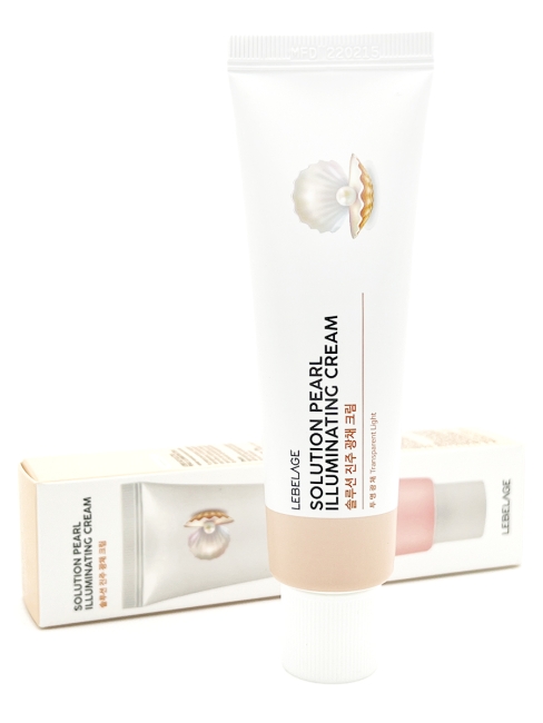 Lebelage Пептидный крем для лица с жемчугом Solution Pearl IIluminating Cream, 50 мл