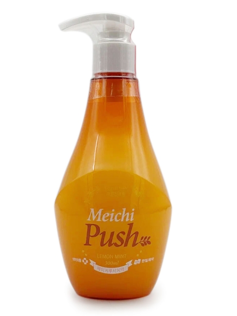 HANIL Зубная паста с дозатором отбеливающая с экстрактом лимона Meichi Push Lemon Mint, 300 мл HANIL Зубная паста с дозатором отбеливающая с экстрактом лимона Meichi Push Lemon Mint, 300 мл