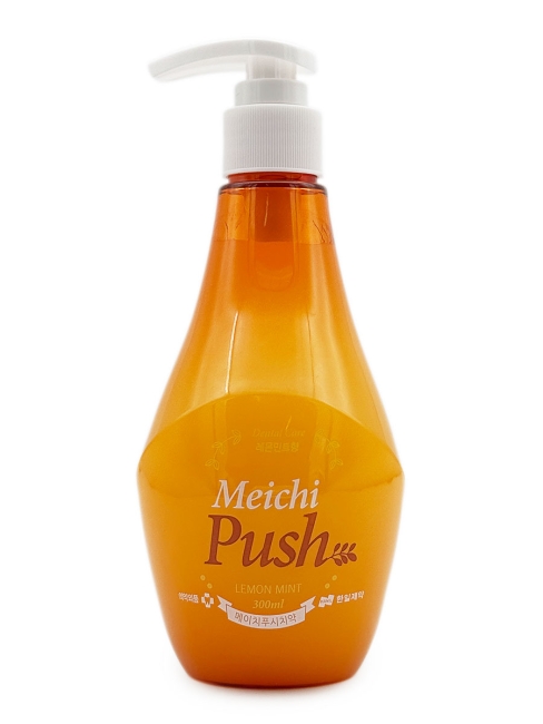 HANIL Зубная паста с дозатором отбеливающая с экстрактом лимона Meichi Push Lemon Mint, 300 мл HANIL Зубная паста с дозатором отбеливающая с экстрактом лимона Meichi Push Lemon Mint, 300 мл