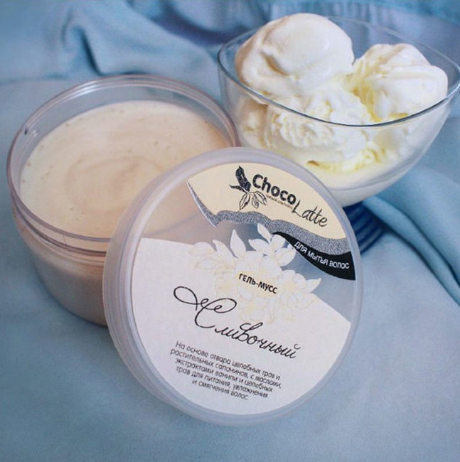 ChocoLatte Гель-крем для мытья волос Мусс Сливочный с молоком, 280 мл ChocoLatte Гель-крем для мытья волос Мусс Сливочный с молоком, 280 мл