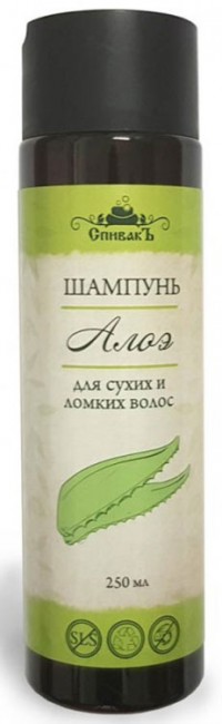 СпивакЪ Шампунь Алоэ, 250 мл СпивакЪ Шампунь Алоэ, 250 мл