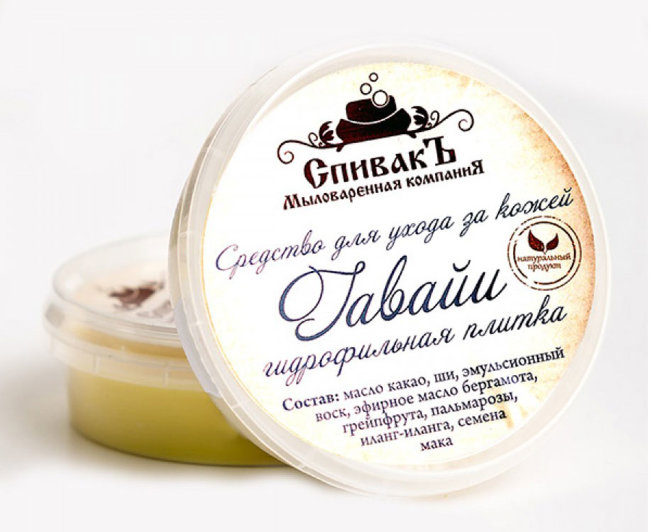 СпивакЪ Гидрофильная плитка Гавайи, 75 г СпивакЪ Гидрофильная плитка Гавайи, 75 г