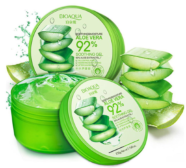 Bioaqua Aloe Vera 92% Soothing Gel Гель для лица и тела, 220 г Bioaqua Aloe Vera 92% Soothing Gel Гель для лица и тела, 220 г