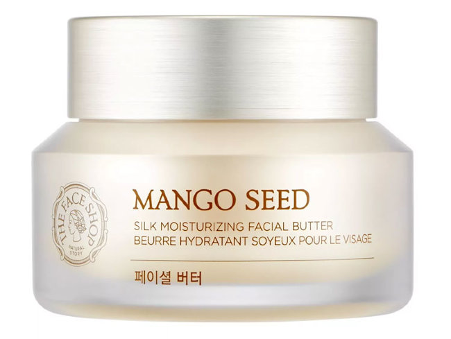 The Face Shop Mango Seed Silk Moisturizing Facial Butter Шелковый крем-баттер для лица с увлажняющим эффектом, 50 мл The Face Shop Mango Seed Silk Moisturizing Facial Butter Шелковый крем-баттер для лица с увлажняющим эффектом, 50 мл